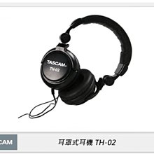 ☆閃新☆TASCAM 達斯冠 TH-02 耳罩式耳機 有線 監聽耳機 頭戴式 全罩式 (TH02,公司貨)