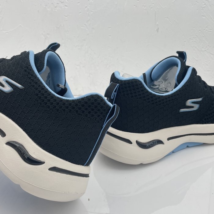 新款 正貨 Skechers GO WALK 針織女鞋 透氣鞋面 緩震跑鞋 輕便運動鞋 舒適休閒鞋 SKECHERS女鞋