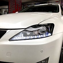 新店【阿勇的店】LEXUS IS250 IS350 IS-F ISF 黑框魚眼大燈 日行燈 方向燈流水 is250 大燈