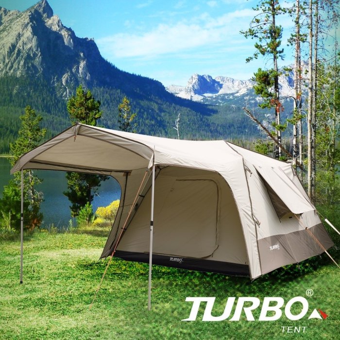 【Turbo Tent】 Lite 300 1代 一房一廳八人帳篷 (不含客廳帳邊布) 二手