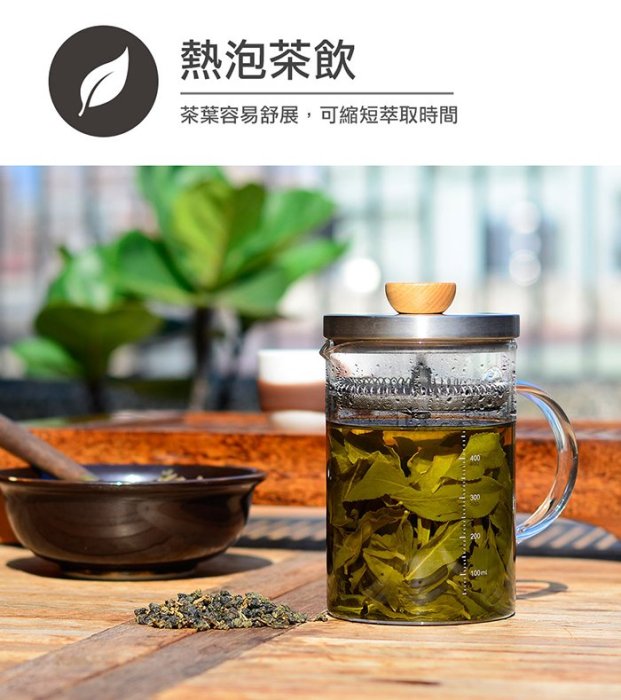 Eco Living 台灣 Driver 冷熱兩用沖茶壺 400ml 冷泡茶壺