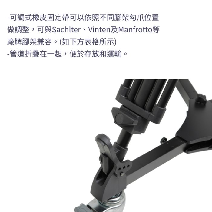 現貨 怪機絲 Libec DL-3RB 三腳架滑輪組 爪式系統 Sachlter Manfrotto 兼容多品牌