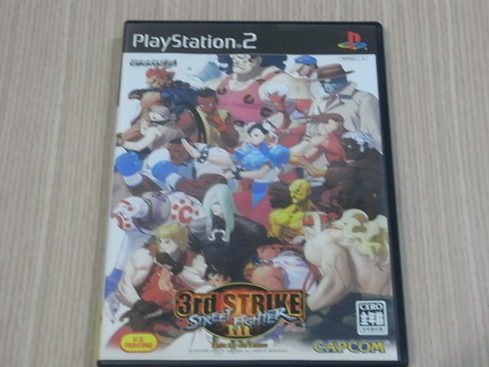 【小蕙館】PS2。 快打旋風3rd STRIKE 未來之戰 (純日版)