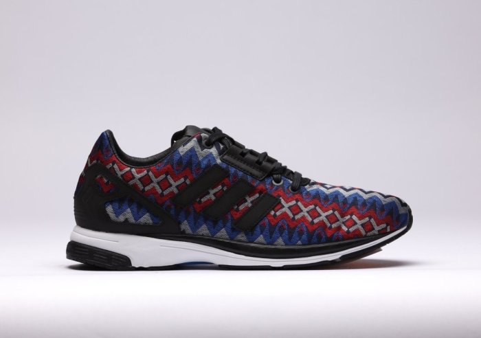 現48折南◇ ADIDAS 愛迪達ZX FLUX 編織民族風閃電鋸齒彩色彩虹費爾島 