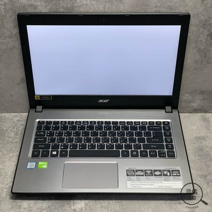 『澄橘』Acer E5-476G-51TT i5-8250U/4G/1TB+128GB SSD/MX130《無盒裝》B01828