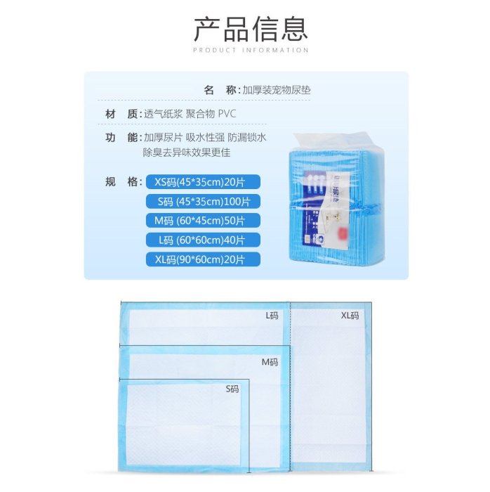 狗狗尿墊尿布 濕尿片100片除臭兔子紙吸水墊用品寵物用狗尿布(XL)_☆優購好SoGood☆