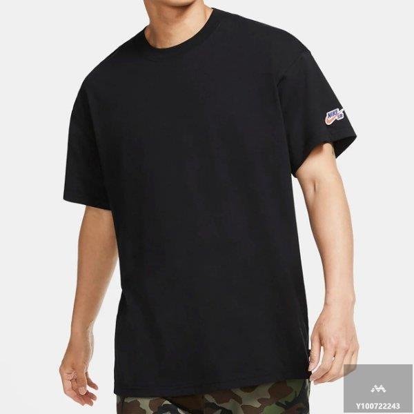 【Fashion™潮牌購】NIKE SB SKATE TEE 短TEE 滑板 黑色 CW6946-010 白色100 素T