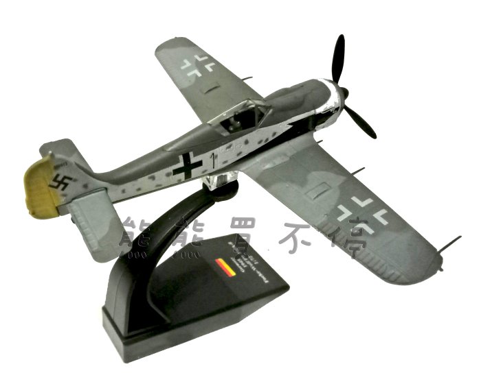 [在台現貨] 二戰德軍 Fw190A-8 屠夫之鳥 Fw-190 百舌鳥 戰鬥機 1/72 仿真合金飛機模型 作舊版