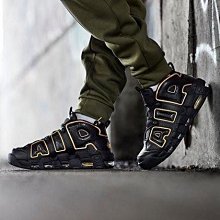 南◇現 Nike Air More Uptempo 96 AV3810-001 黑金 法國 巴黎 城市限定 限量