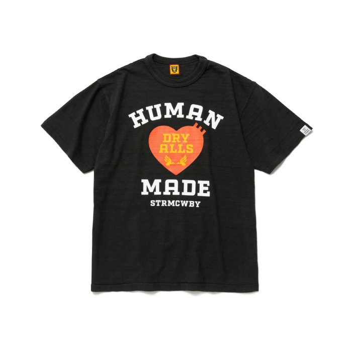 全新HUMAN MADE 23SS GRAPHIC T-SHIRT #08 胸前Logo 字體愛心圖案