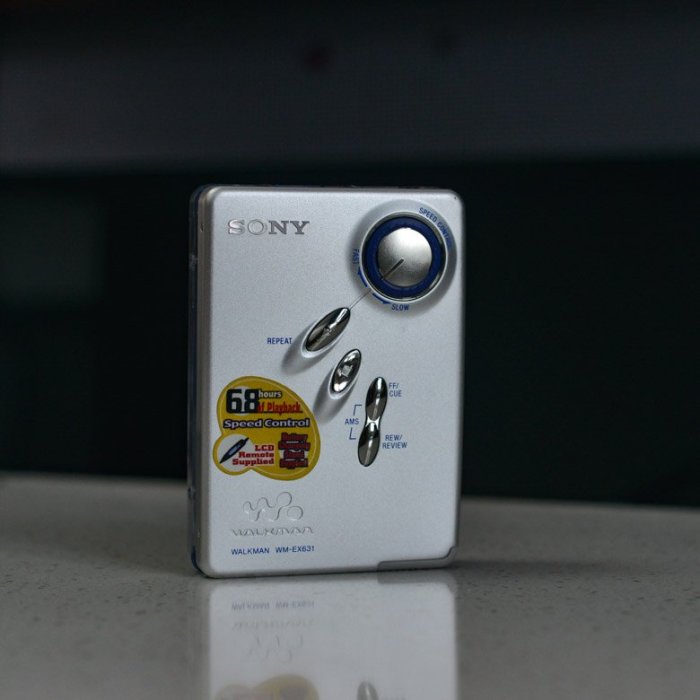 日本產磁帶隨身聽超薄walkman 磁帶機老式懷舊 sony卡帶機