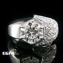 【永久流當品】《EGPS》天然真鑽 主石 1.11CT 鑽石戒指 白K金 鑽戒 天然鑽石 女戒 HI4822