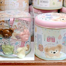 Ariels Wish預購日本東京迪士尼Duffy達菲熊雪莉玫史黛拉兔畫家貓傑拉東尼躲貓貓捉迷藏圓筒鐵盒小物收納盒巧克力