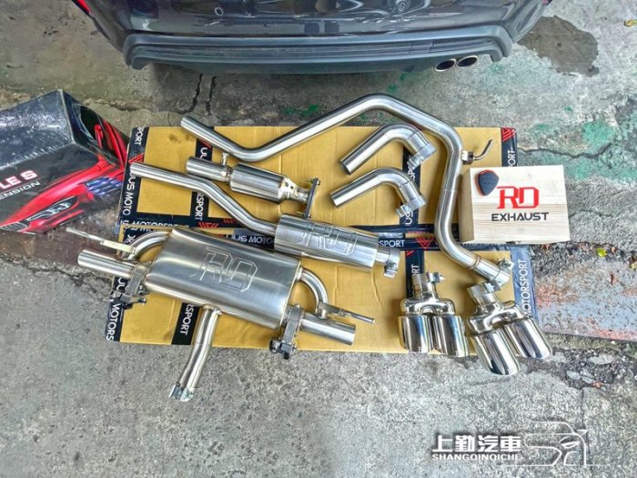 福特 FOCUS MK4 RD EXHAUST VVS 不鏽鋼中尾段 RD閥門排氣管 TS短彈簧 TRIPLE S