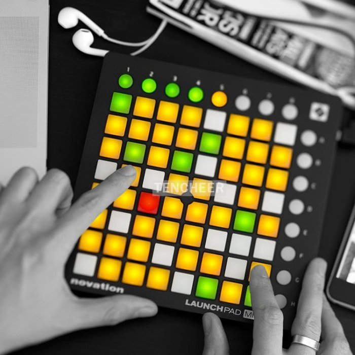 ＜TENCHEER現貨＞ 最新版 MK2 版 Novation Launchpad Mini MKII MIDI 控制器 USB Ableton Live