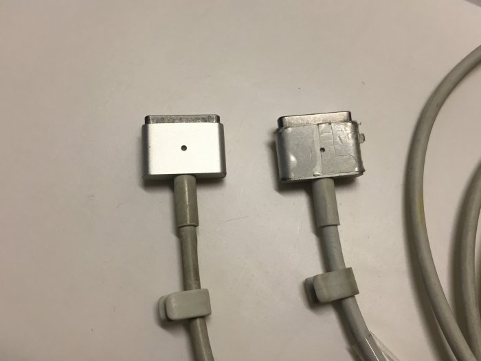 鑒定真假蘋果電源apple magsafe 2 45W 60W 85W 保證原廠 全新 很新 便宜購買請小心