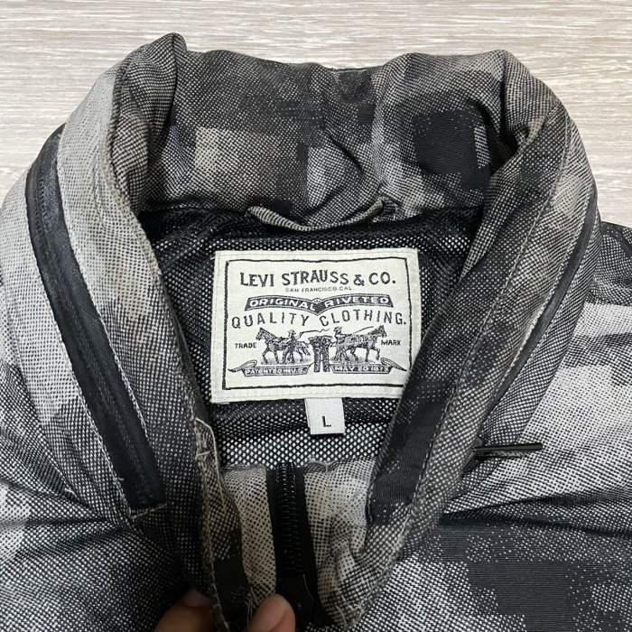 Levi's levis 71041-0001 L號 數位迷彩防風防水外套軍裝夾克 戰鬥服 m-65 m65