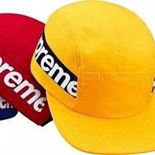 【日貨代購CITY】2018AW Supreme Side Panel Camp Cap 現貨