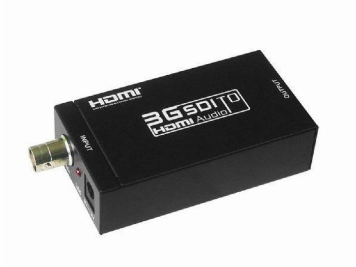 SDI轉HDMI轉換器/SDI to HDMI 支持HD 3G SD  廣播用1080P 桃園《蝦米小鋪》