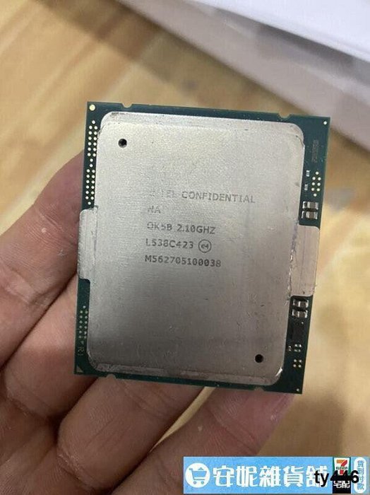 Intel QK5B CPU 不顯 ES 2.10 GHz CPU  E7-8890 V4