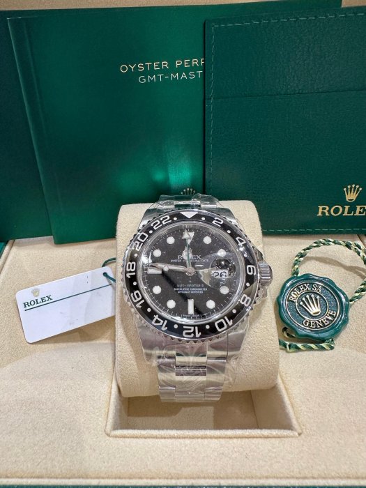 [已交流]Rolex116710 LN GMT-MASTER 綠針