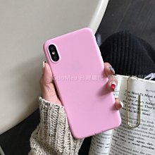 GMO 3免運iPhone Xs Max 6.5吋微磨砂TPU 防滑軟套 粉色 手機套手機殼保護套保護殼