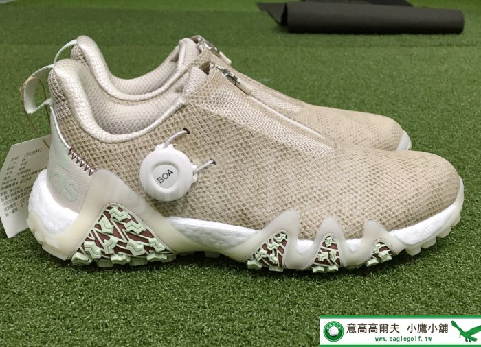 [小鷹小舖] Adidas Golf CODECHAOS 22 GX3941 高爾夫球鞋 女性 無釘 回收材料製成