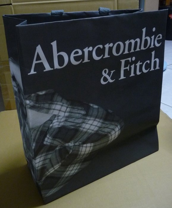 Abercrombie & Fitch AF 紙袋 手提袋 39 x 35.5 x 15cm (A)