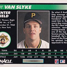 Pittsburgh Pirates Andy Van Slyke M&N jersey