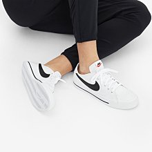 南◇2021 7月 NIKE Court Legacy Canvas CW6539-101 白色黑勾 帆布 女鞋 基本款