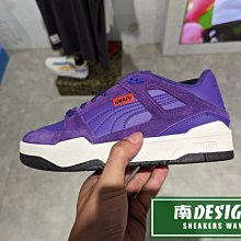 南🔥2023 9月 PUMA Slipstrea THE SMURFS 藍色小精靈 聯名 男女款 藍紫39353501