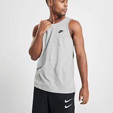 台灣未發 南◇現貨 NIKE Foundation Tank 運動背心 灰色 吊嘎 街頭 海灘 刺繡小勾勾 灰黑色