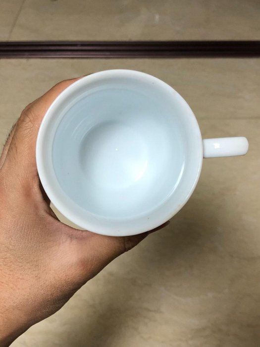 文革 燈籠款長江大橋茶杯（杯身僅有一個小飛皮+一個小窯次 蓋