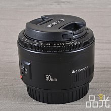 【品光數位】Canon EF 50mm F1.8 II 人像 定焦 標準 大光圈 #125759T