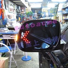 (小鳥的店)豐田 2015 ALPAHRD 專用 LED方向燈+電熱除霧防炫藍鏡照後鏡片-雙箭頭(專用卡榫式)