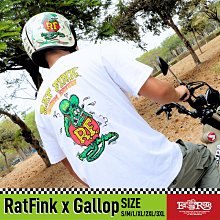 (I LOVE 樂多)  RATFINK x GALLOP 短袖上衣 T-shirt 兩色可選購