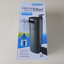 微笑的魚水族☆SOBO-松寶【WP-208H 內掛式過濾器500L】低水位過濾器