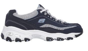 安安精品保證正品~2018新款SKECHERS D'LITES -百年紀念11617 NWLB，記憶泡沫鞋墊微增高鞋底