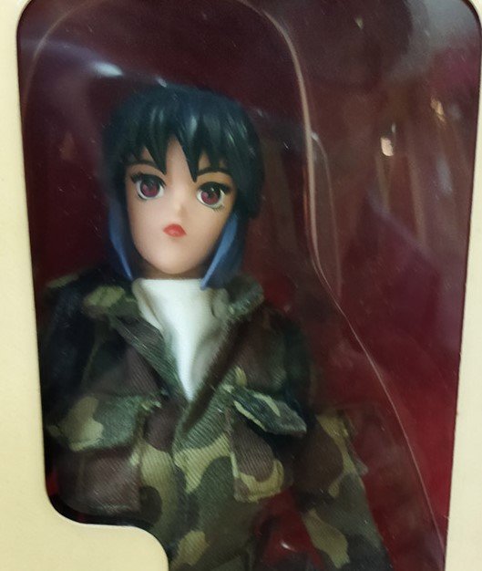 C-1 櫃 ： 12" 1/6 MOTOKO KUSANAGI 草薙素子 迷彩服 TOYCOM 攻殼機動隊　天富