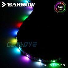 小白的生活工場*Barrow 機箱內置極光5V RGB全彩打光條自粘軟燈帶防水型LD2RT 100cm(需搭配LRC2.