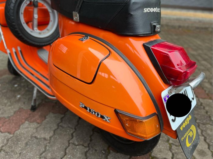 自售 VESPA 偉士牌 p150x  正牌 奶奶箱