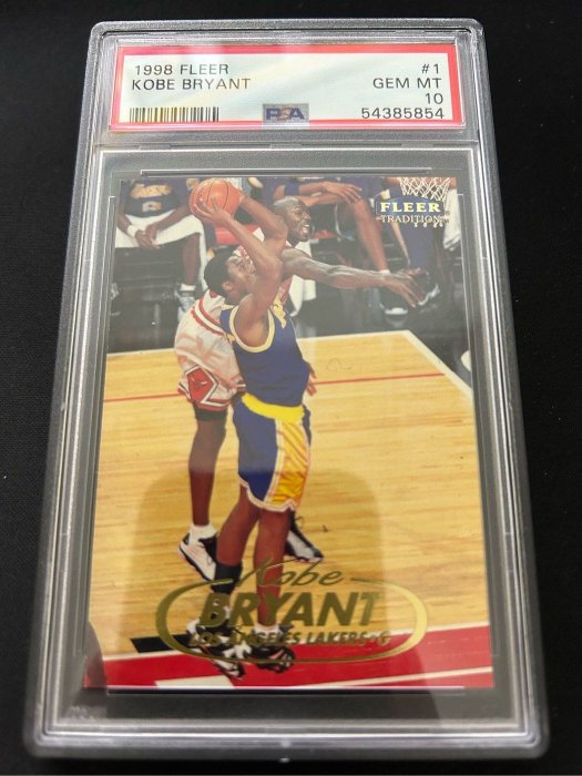 🐐🐍1998-99 Fleer #1 Kobe Bryant（ With Michael Jordan）