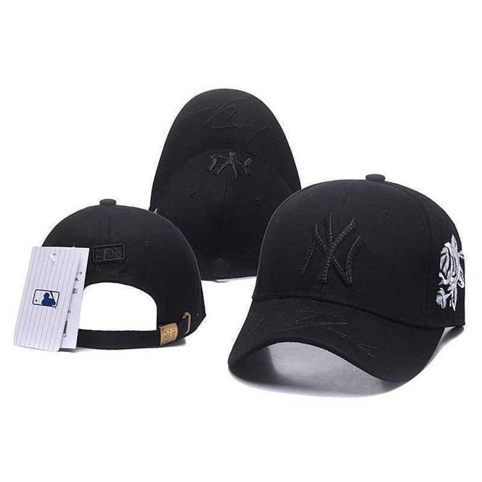 棒球帽 彎帽 New York Yankees 紐約洋基 運動帽 可調整 嘻哈帽 沙灘帽 男女通用 潮帽（滿599免運）
