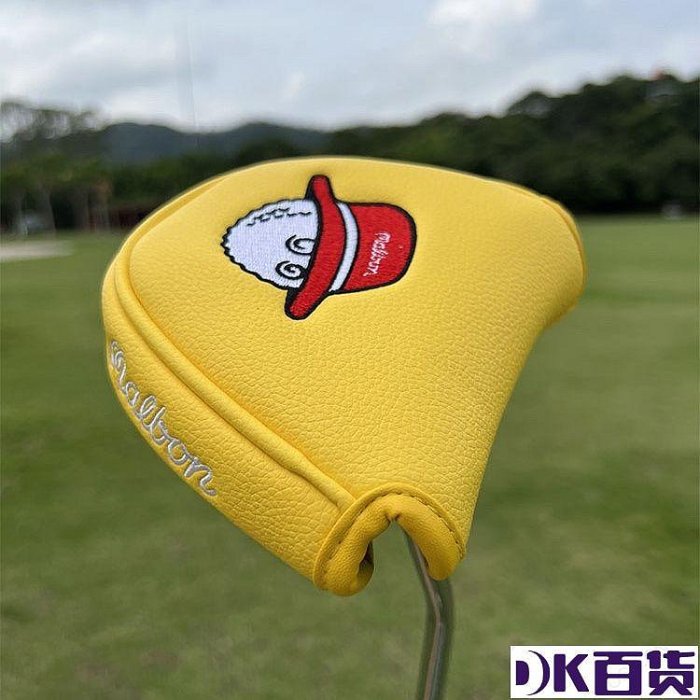 韓國原單漁夫帽Malbon鐵桿套 木推桿套 高爾夫球桿套 桿頭套帽套【DK百貨】