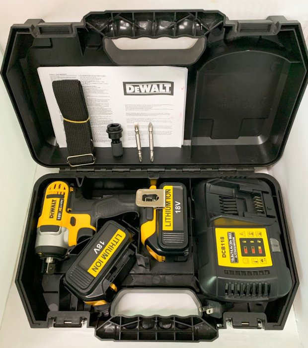 鋰電有刷扳手 得偉 DEWALT DCF880M2 18V單電池 5.0AH/充電式衝擊電動扳手/可拆汽車輪胎/機車傳動