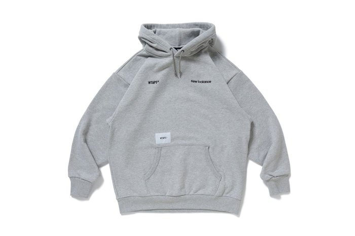 21AW WTAPS x New Balance Pull Over Hoodie 聯名長袖連帽外套帽T 大學