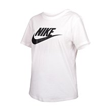 NIKE 女短袖T恤(純棉 休閒 上衣「DX7907-100」≡排汗專家≡