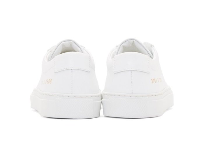 [全新真品代購] COMMON PROJECTS 白色皮革 休閒鞋 / 小白鞋 (Achilles Low)