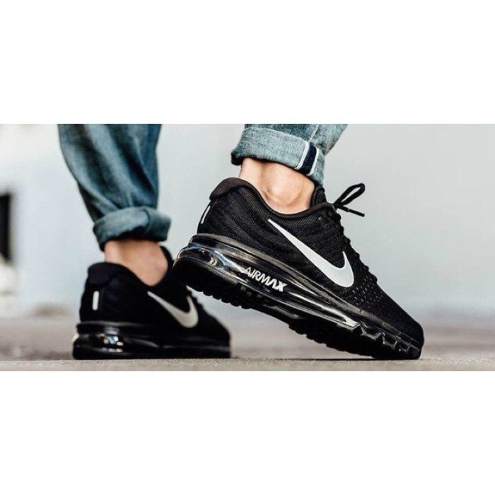 【正品】Nike Air Max 2017 氣墊 慢跑 黑 849559-001潮鞋