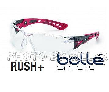 【含稅-可統編】安全眼鏡 護目鏡 法國 BOLLE RUSH+ SMOKE 抗UV 防霧抗刮 耐衝擊 遮陽鏡片